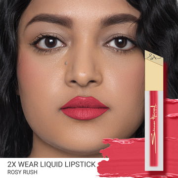 BBA By Suleman - Sh 2x Wear Liquid Lipstick - Rosy Rush